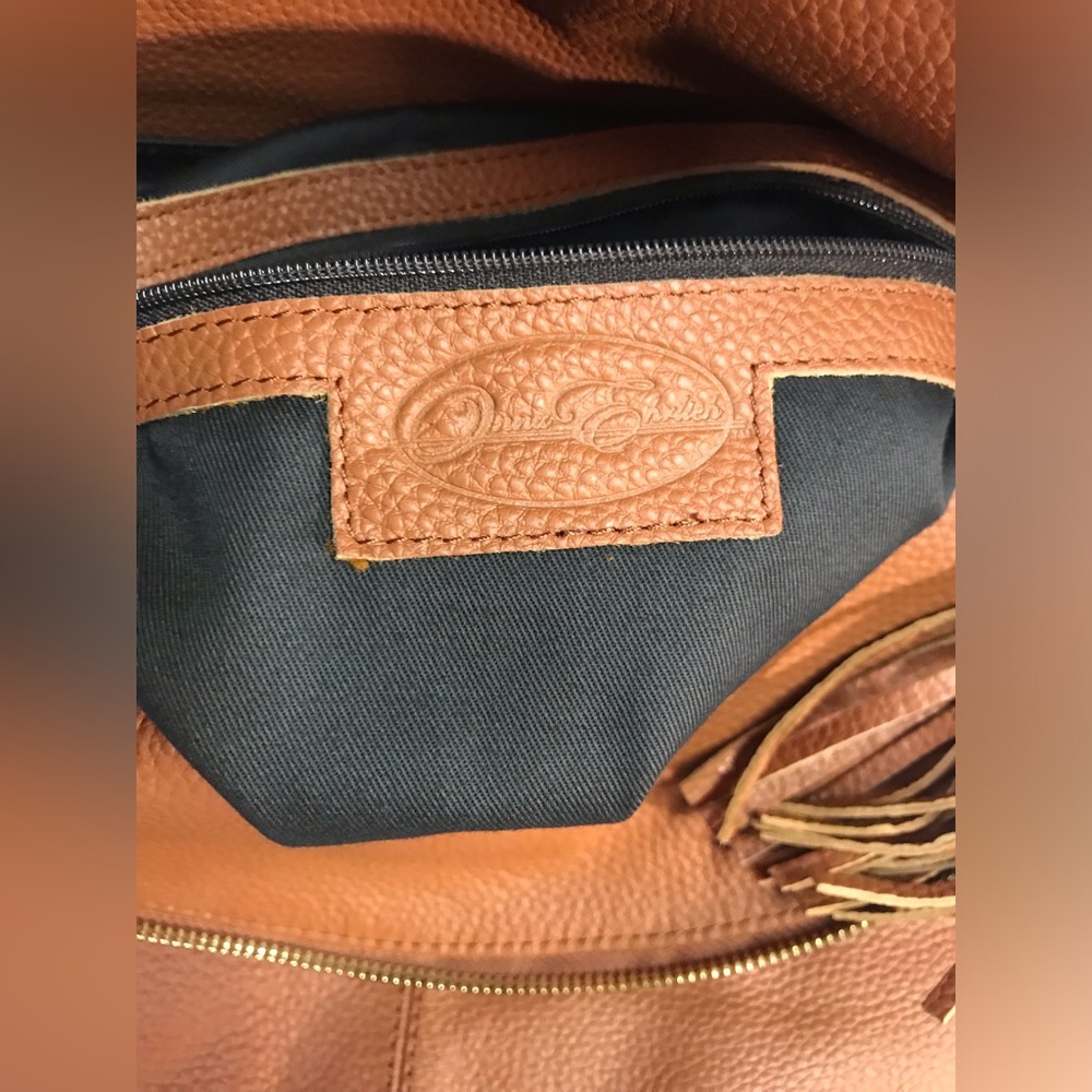 Onna Ehrlich Rachel Brown Cognac shoulder bag - Picture 8 of 11